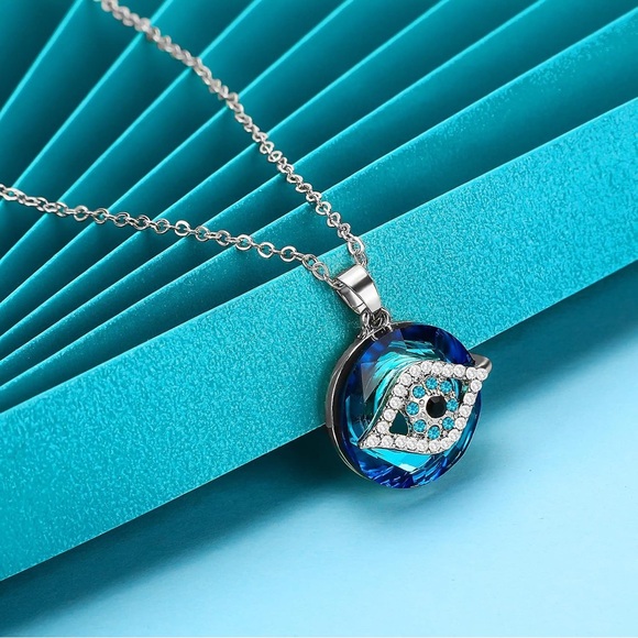 Evil Eye Necklace - Picture 2 of 2